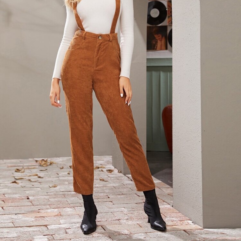 Brown/Orange corduroy pants